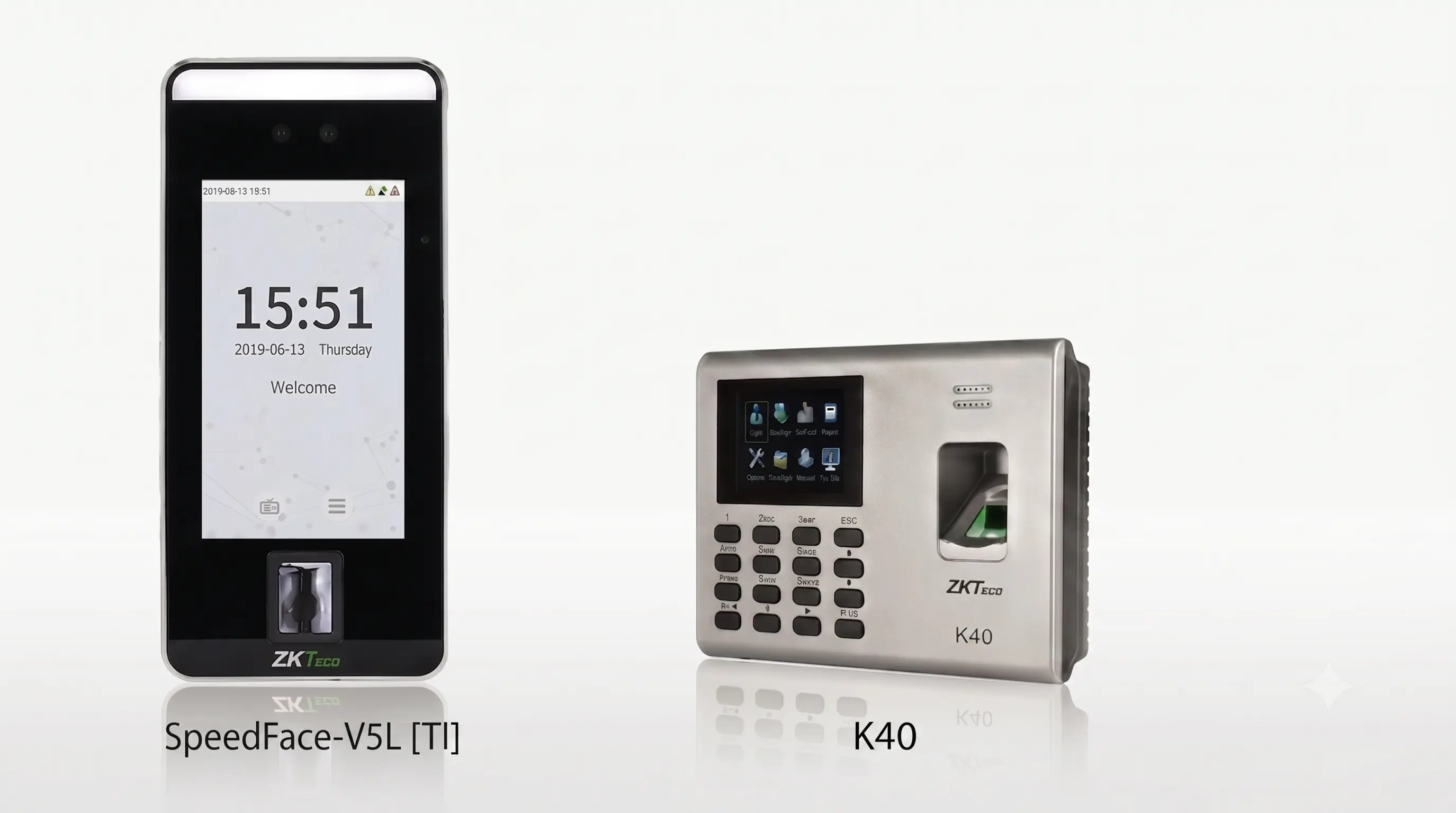 ZKTeco K40 vs SpeedFace V5L in Uganda: Biometric Model & Price Comparison